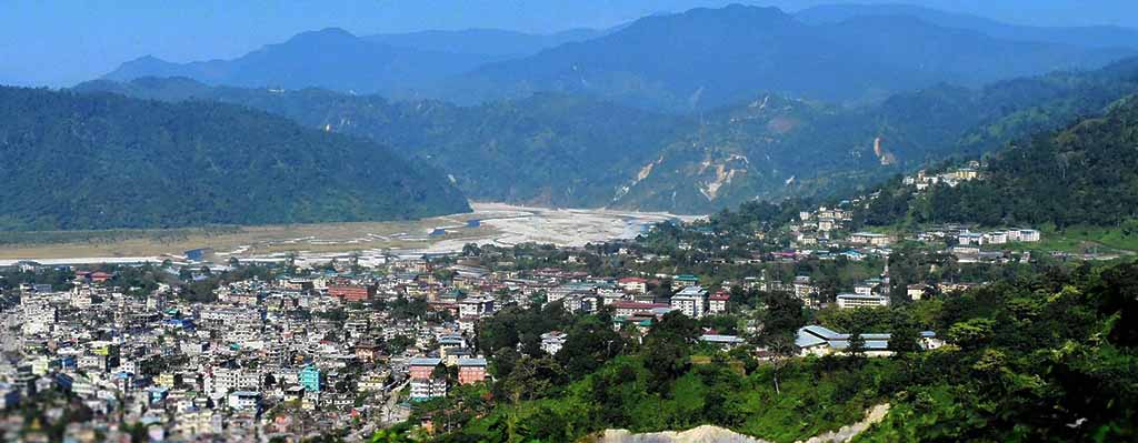 View of Phuentsholing