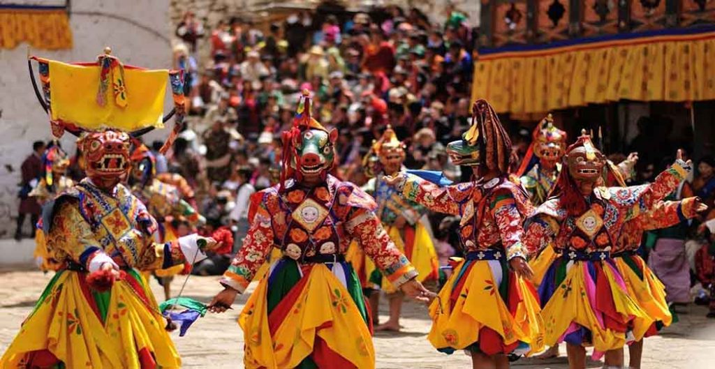 Get blessed with the festivals in Bhutan
