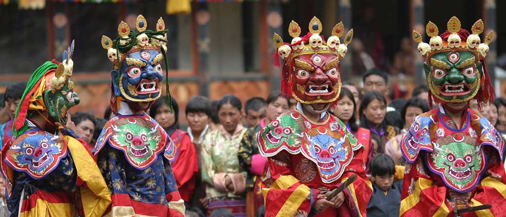 The Tsechu is held in several regions