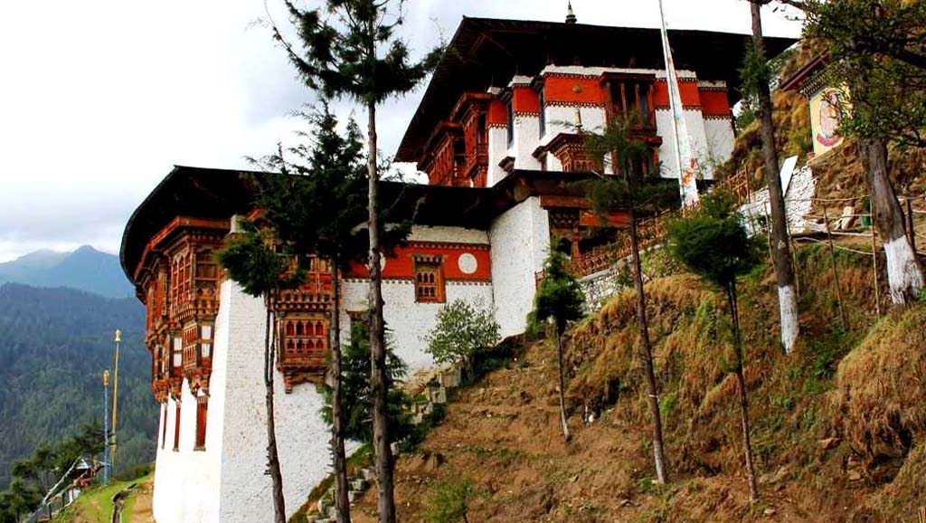 Tango Monastery on the hilltop of Thimphu