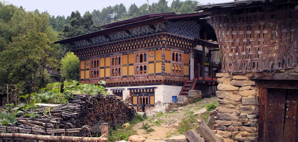 Constructing Bhutan Palace