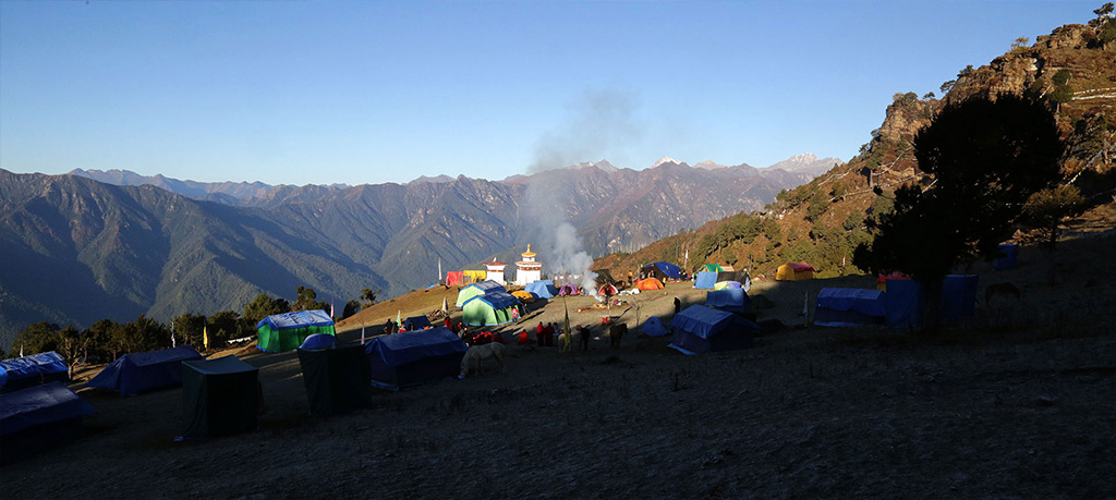 Camping in Thimphu
