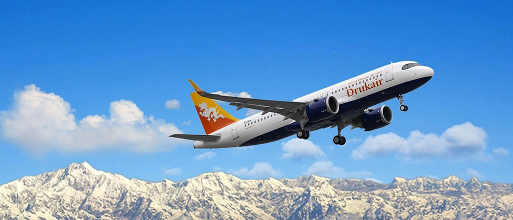 India to Bhutan Flight